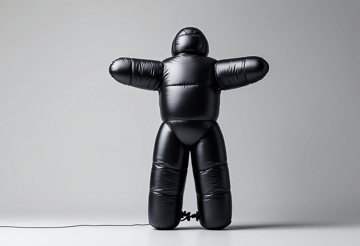 Skydancer présenté en studio sur fond neutre